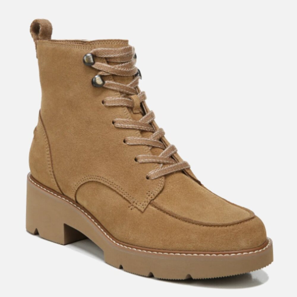 NWT Dara Golden Caramel Suede Ladies Boot - 6.5